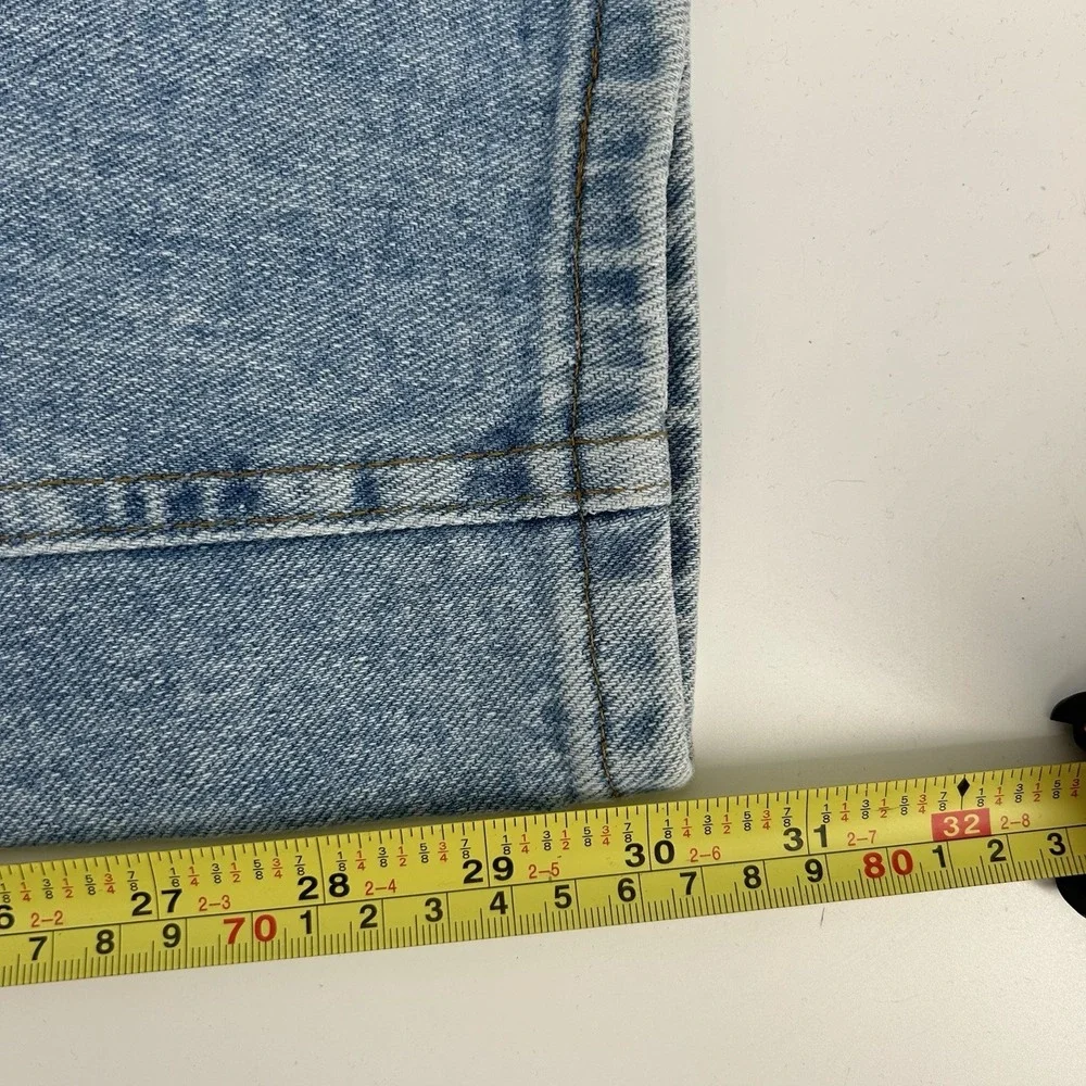 Riders by Lee Womens 24W High Rise Relaxed‎ Fit Medium Wash Jeans Americana Vtg